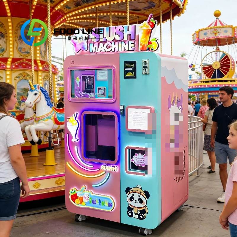 Pre Mix Adapted Slushie Vendin - Slushie Machine Vending ulasan dan harga