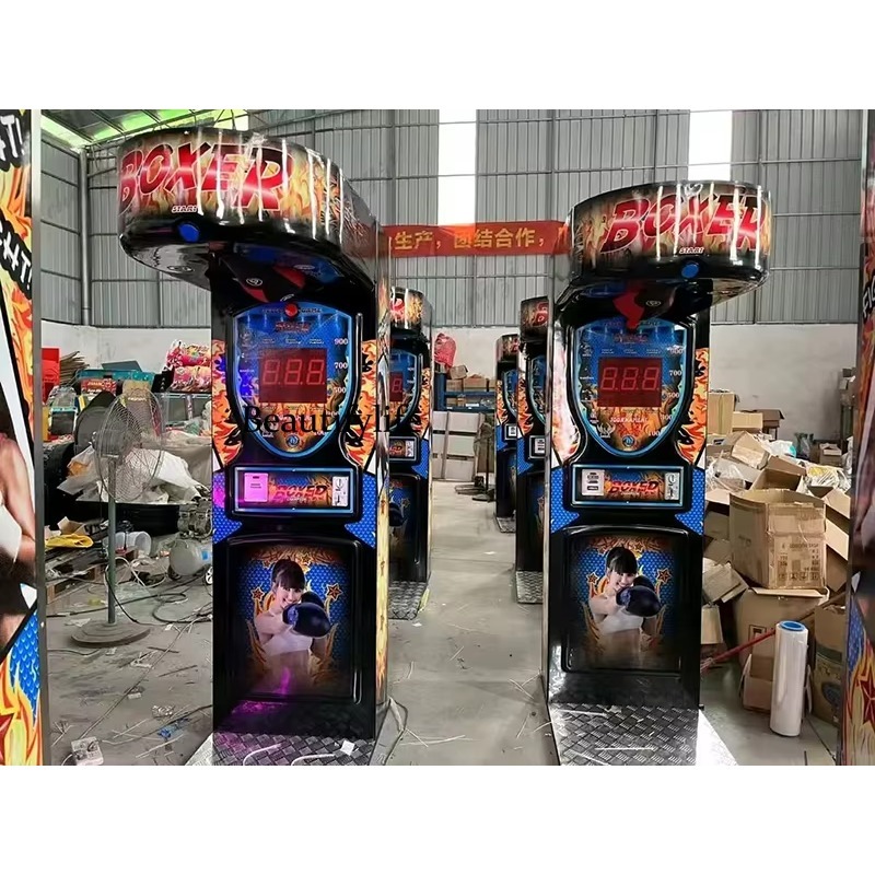 HR Coin-Operated Punch Boxing - Arcade Game Coin ulasan dan harga