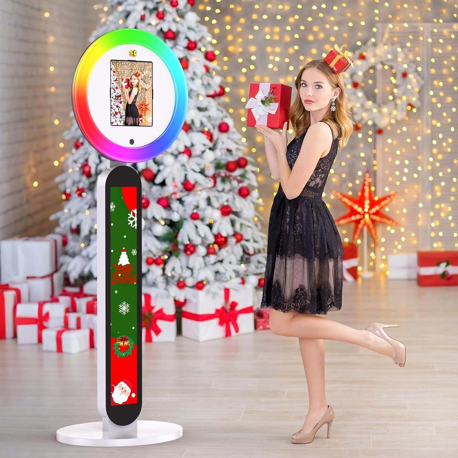 US DE Stock Portable Ipad Phot - Photo Booth Machine ulasan dan harga