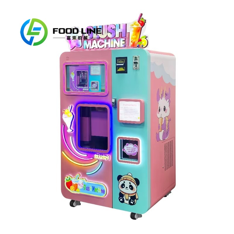 Pre Mix Adapted Slushie Vendin - Slushie Machine Vending ulasan dan harga