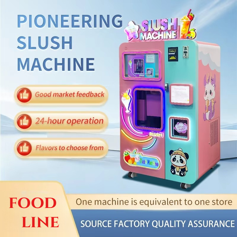 Pre Mix Adapted Slushie Vendin - Slushie Machine Vending ulasan dan harga