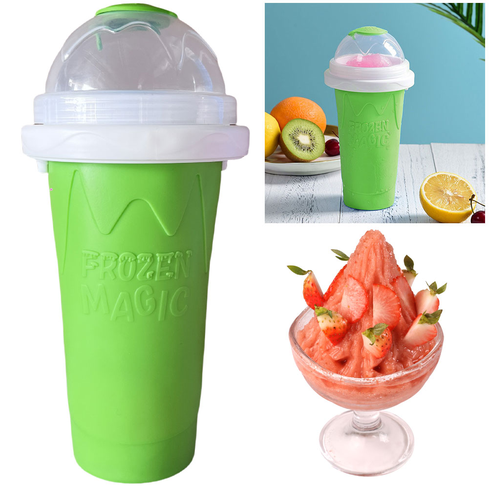 Portable Smoothie Squeeze Cup  - Slushie Machine Vending ulasan dan harga