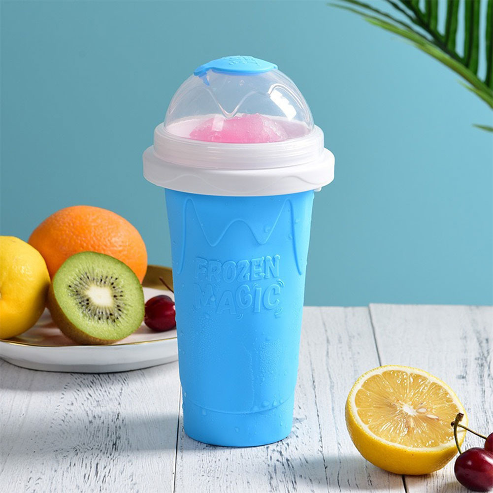 Portable Smoothie Squeeze Cup  - Slushie Machine Vending ulasan dan harga