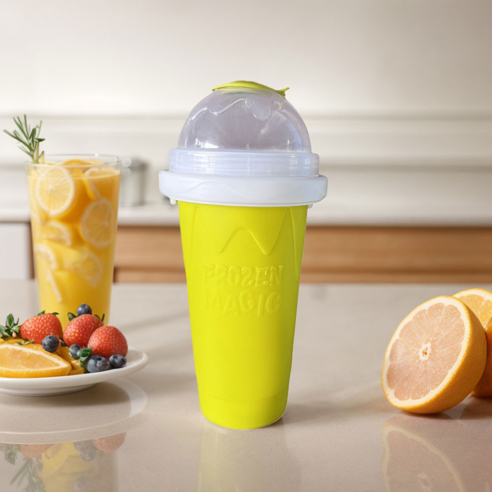 Portable Smoothie Squeeze Cup  - Slushie Machine Vending ulasan dan harga