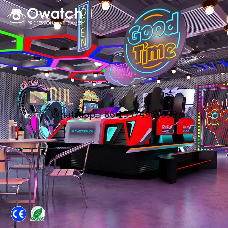 High Quality VR 6Seat Machine  - Arcade Machine Profit ulasan dan harga