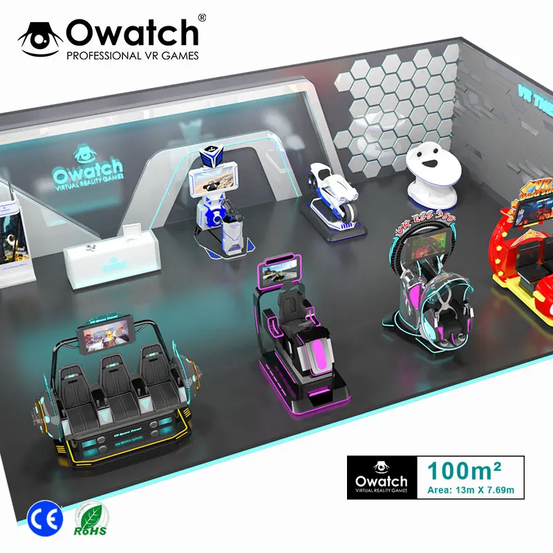 High Quality VR 6Seat Machine  - Arcade Machine Profit ulasan dan harga