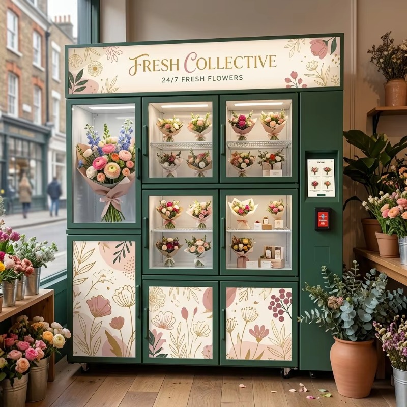 Flower Vending Machine Credit  - Bill Acceptor Vending ulasan dan harga
