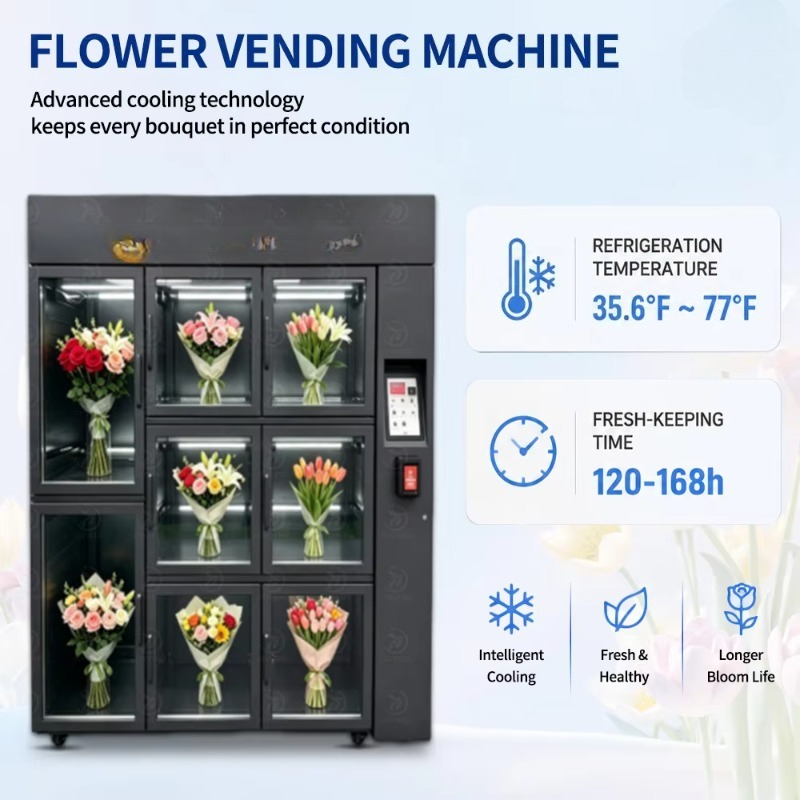 Flower Vending Machine Credit  - Bill Acceptor Vending ulasan dan harga