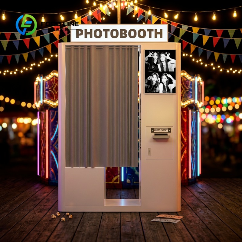 Customized New Vintage Style S - Photo Booth Machine ulasan dan harga